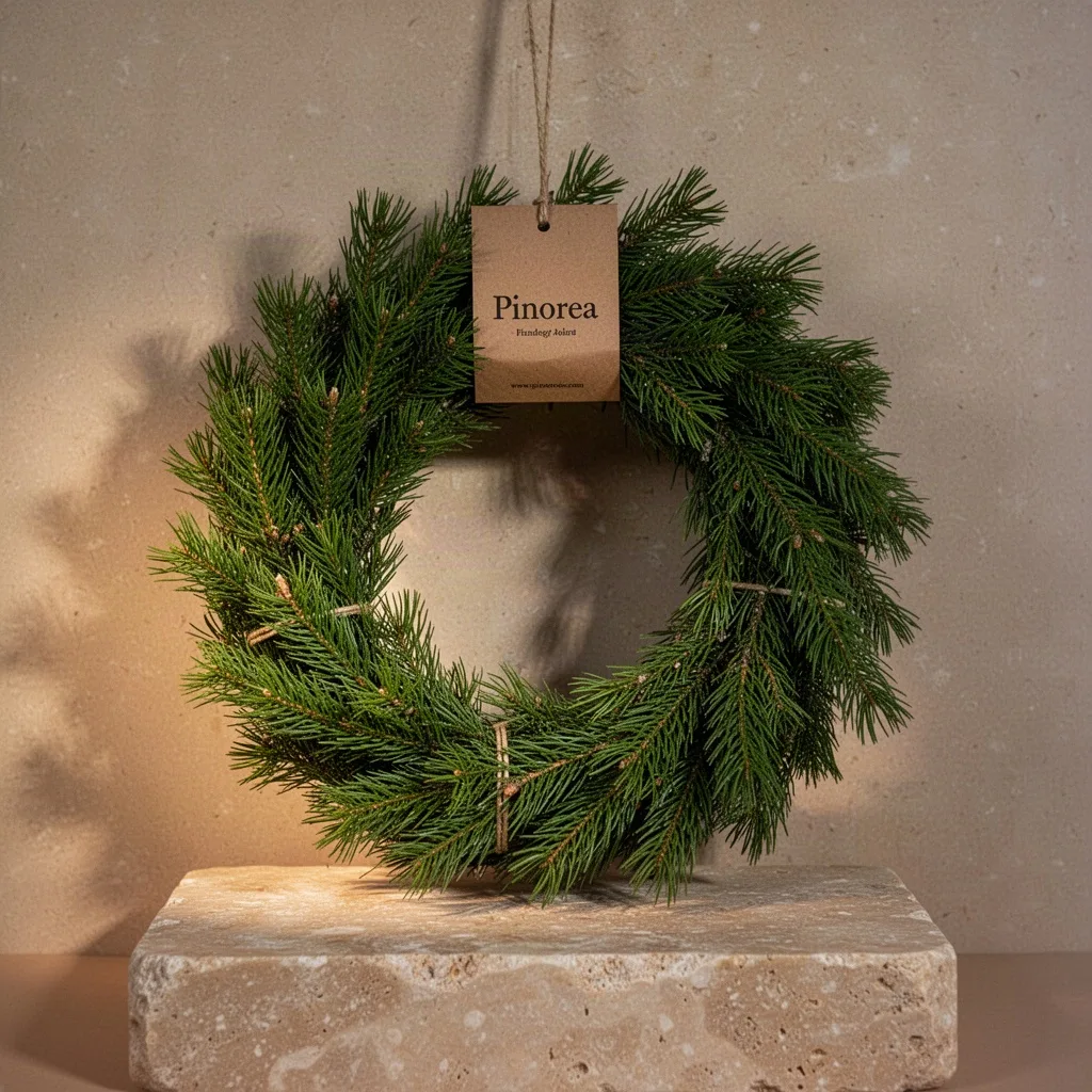 Pinorea Hand-Tied Scots Pine Wreath