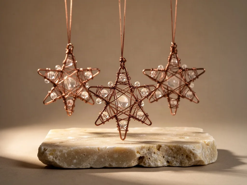 Spun Copper Wire Accents