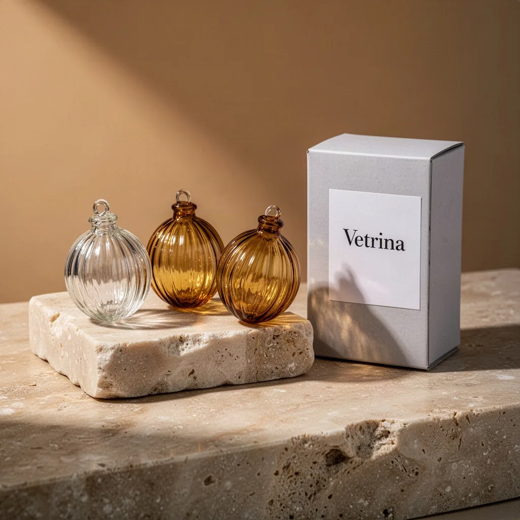 Vetrina Ribbed Flute Glass Baubles